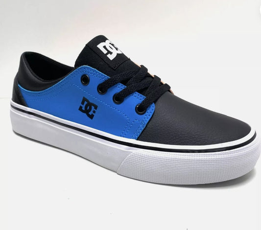 DC Shoes Trase SE Black Red Blue Youths Trainers