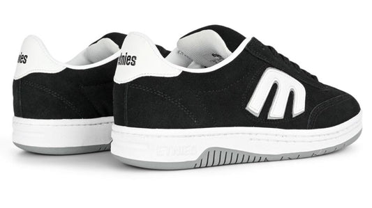 ETNIES LOCUT BLACK & WHITE TRAINERS