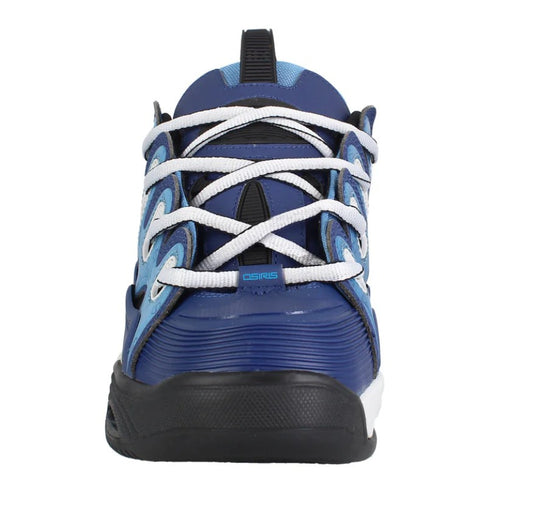 OSIRIS SHOES D3 2001 NAVY GREY BLUE TRAINERS