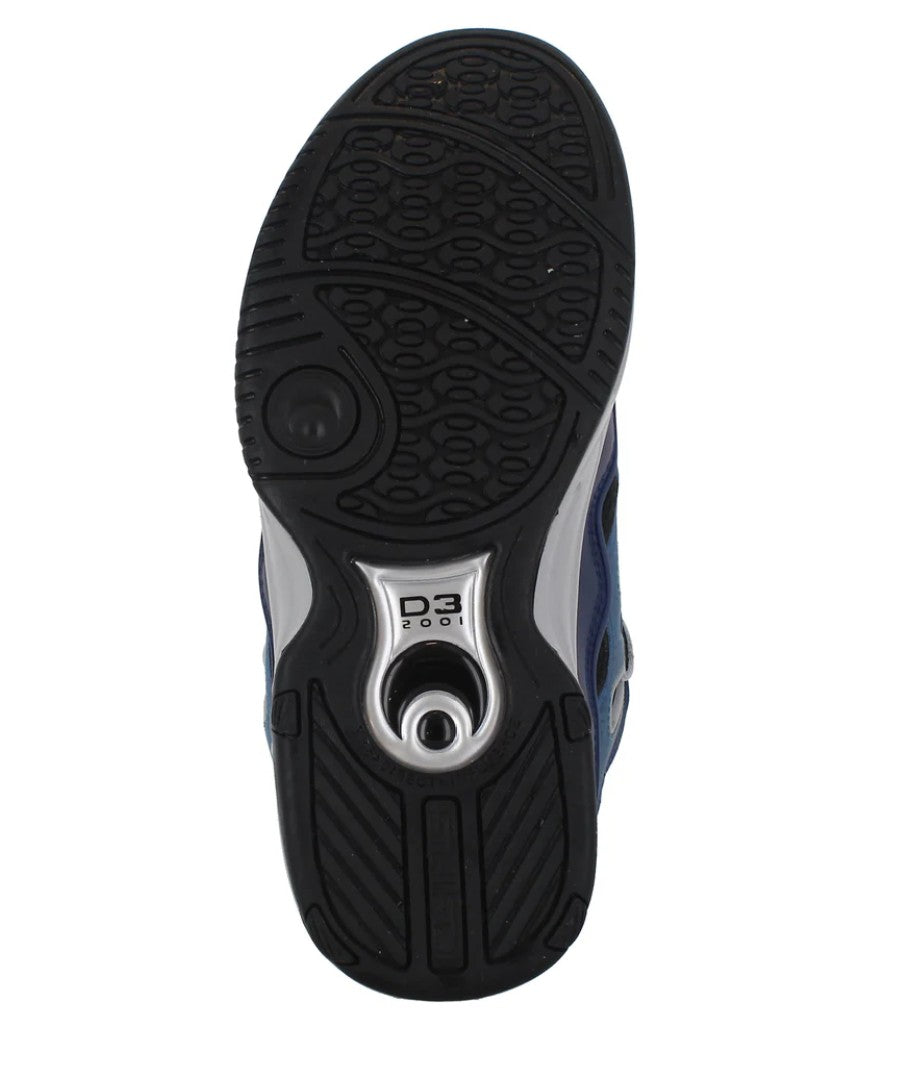 OSIRIS SHOES D3 2001 NAVY GREY BLUE TRAINERS