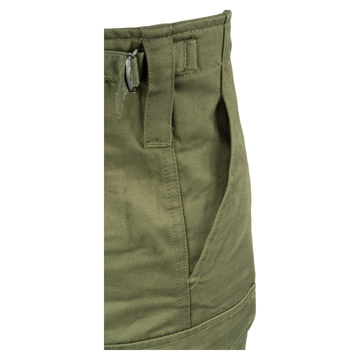 KHAKI GREEN HEAVYWEIGHT COMBAT TROUSERS