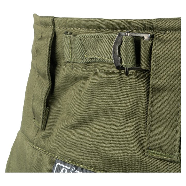 KHAKI GREEN HEAVYWEIGHT COMBAT TROUSERS