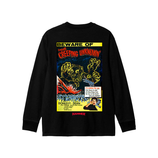 HAMMER HOUSE OF HORROR THE CREEPING UNKNOWN LONGSLEEVE T-SHIRT BY ALCHEMY