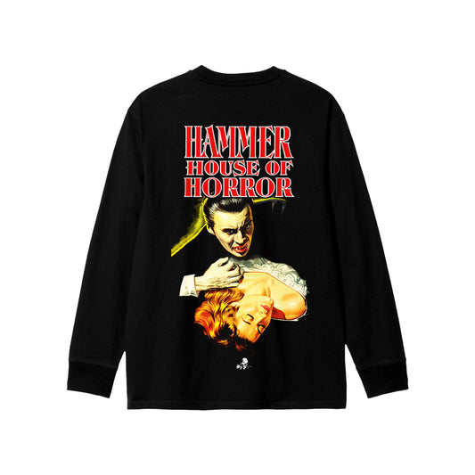 HAMMER HOUSE OF HORROR THIRST FOR BLOOD LONGSLEEVE T-SHIRT BY ALCHEMY