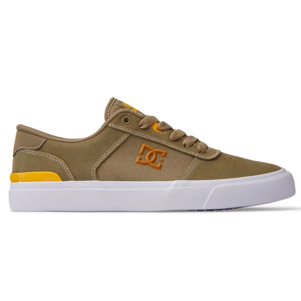 DC SHOES TEKNIC S ARMY OLIVE GREEN TRAINERS