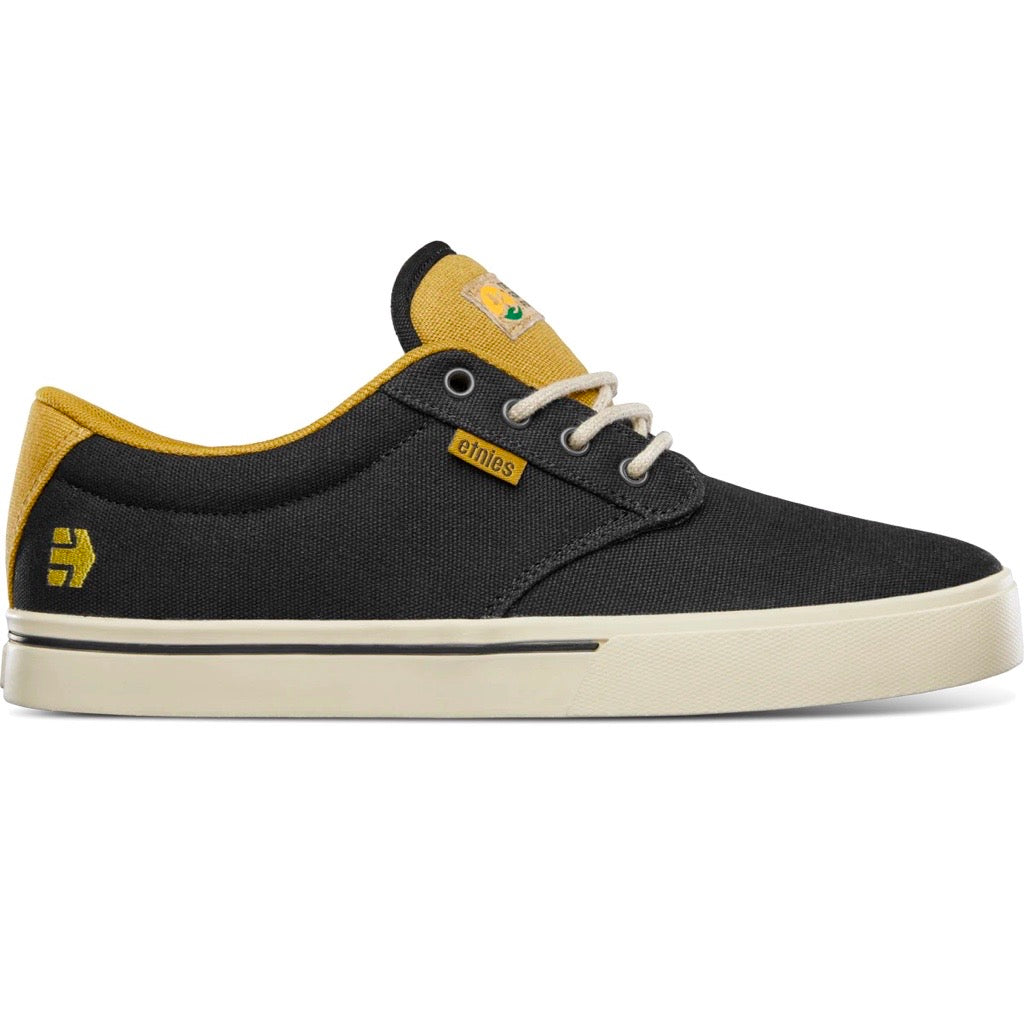 ETNIES JAMESON 2 ECO X TFTF BLACK BROWN TRAINERS