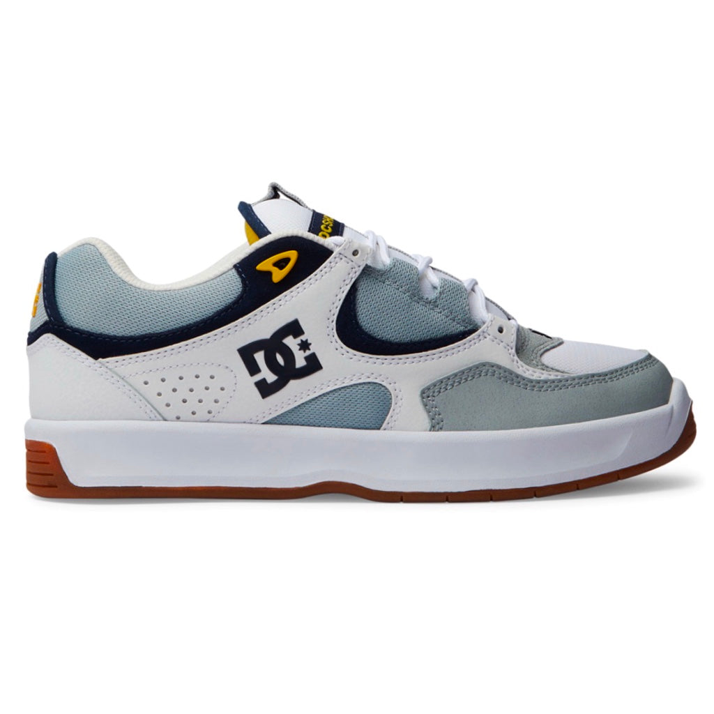 DC SHOES KALYNX ZERO WHITE GREY TRAINERS