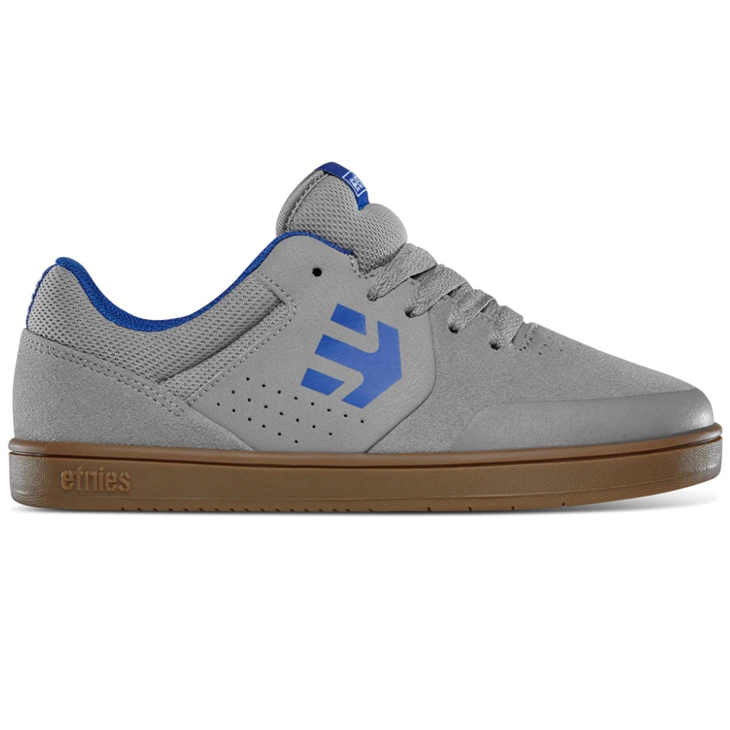 ETNIES KIDS MARANA GREY BLUE TRAINERS