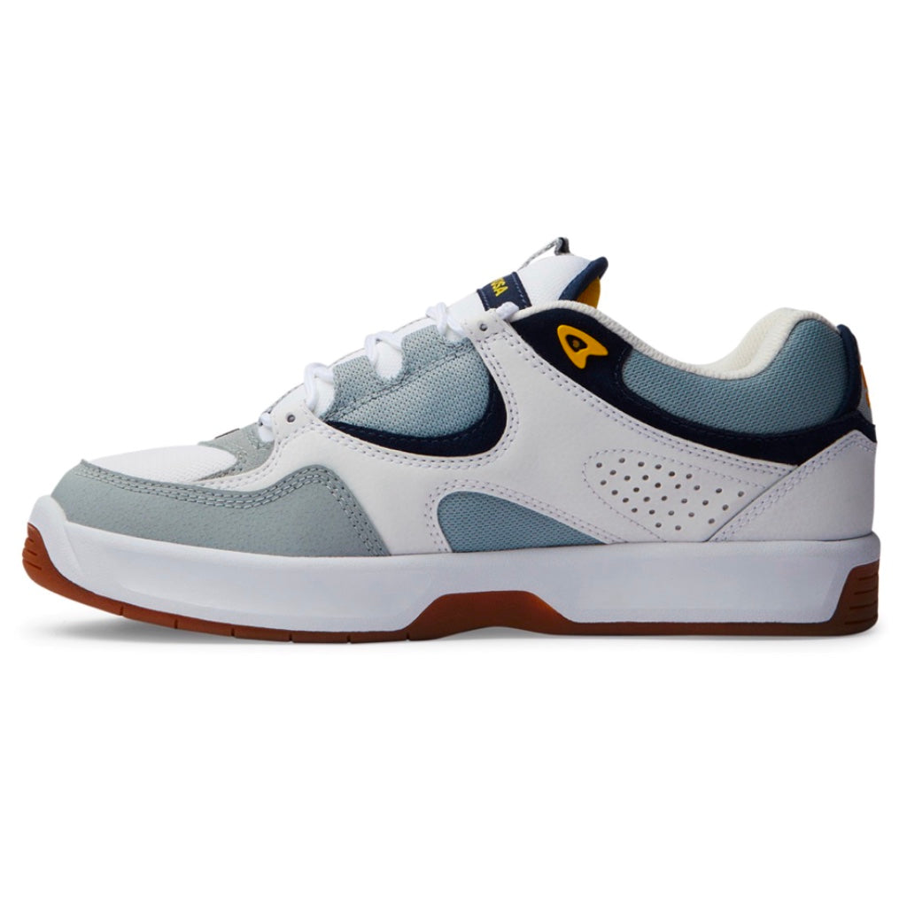 DC SHOES KALYNX ZERO WHITE GREY TRAINERS