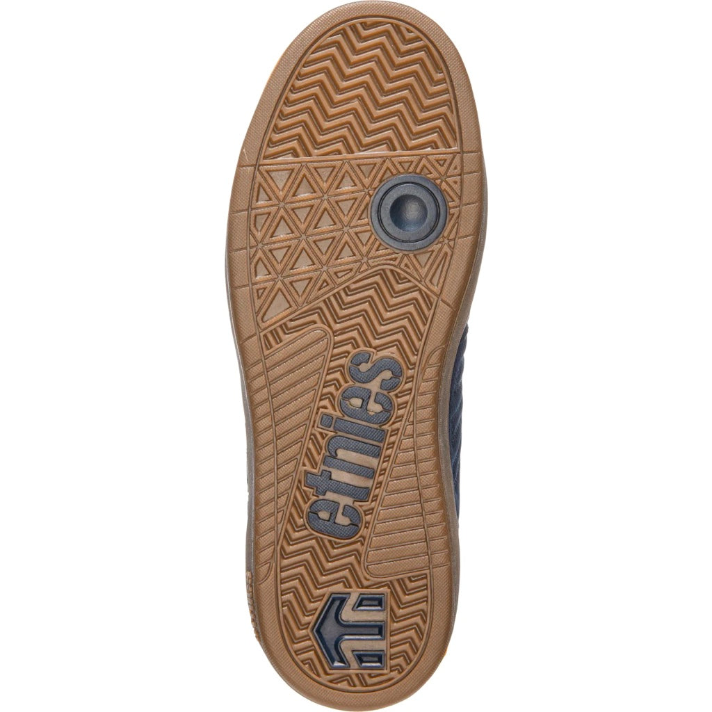 ETNIES CRESTA NAVY GUM TRAINERS