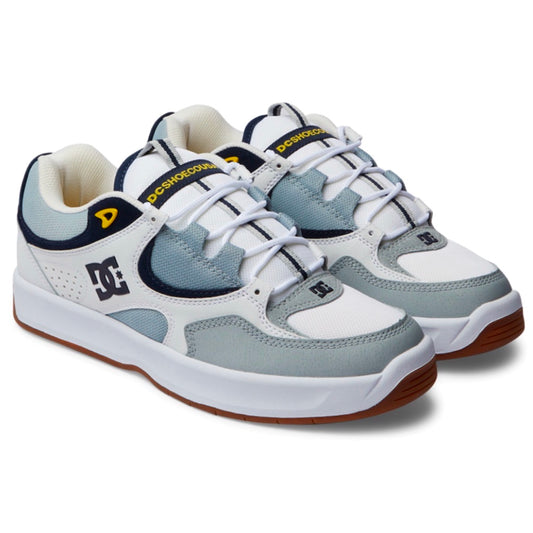 DC SHOES KALYNX ZERO WHITE GREY TRAINERS