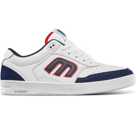 ETNIES THE AURELIEN MICHELIN X ROOTS WHITE NAVY RED TRAINERS