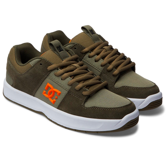 DC SHOES LYNX ZERO ARMY OLIVE GREEN TRAINERS