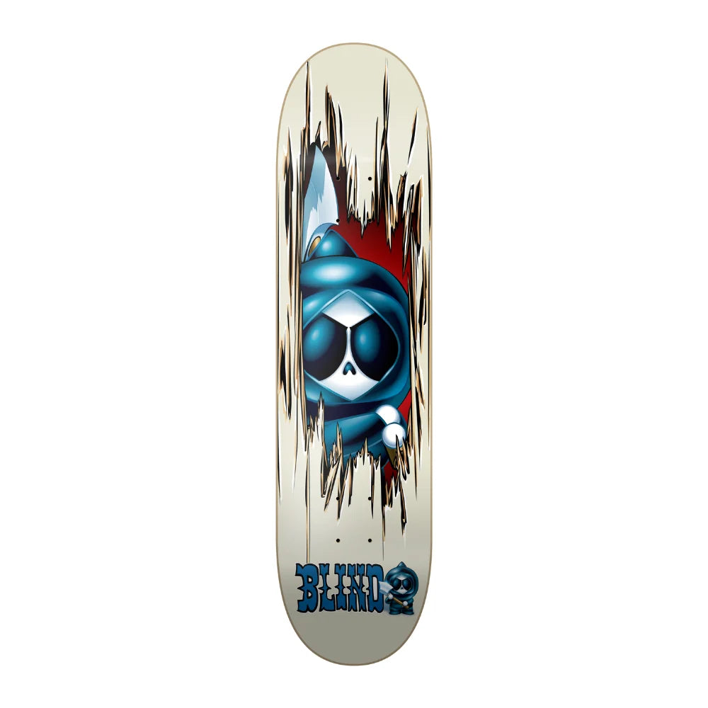 Blind Classic KNNY Axe Skateboard Deck White 8.25''