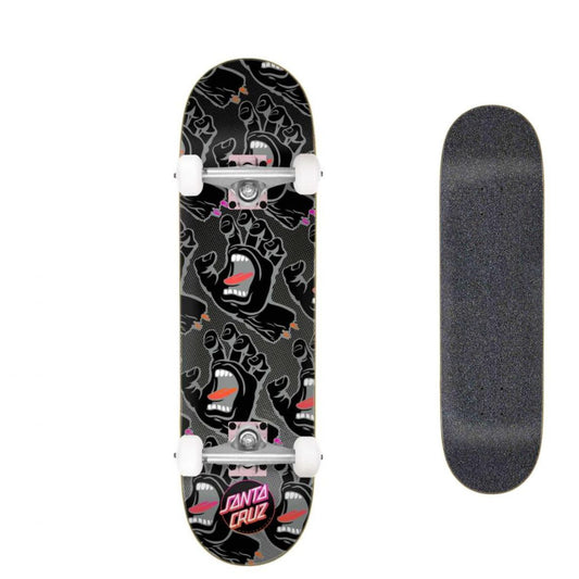 Santa Cruz Gradient Hands Black Complete Skateboard 8.51