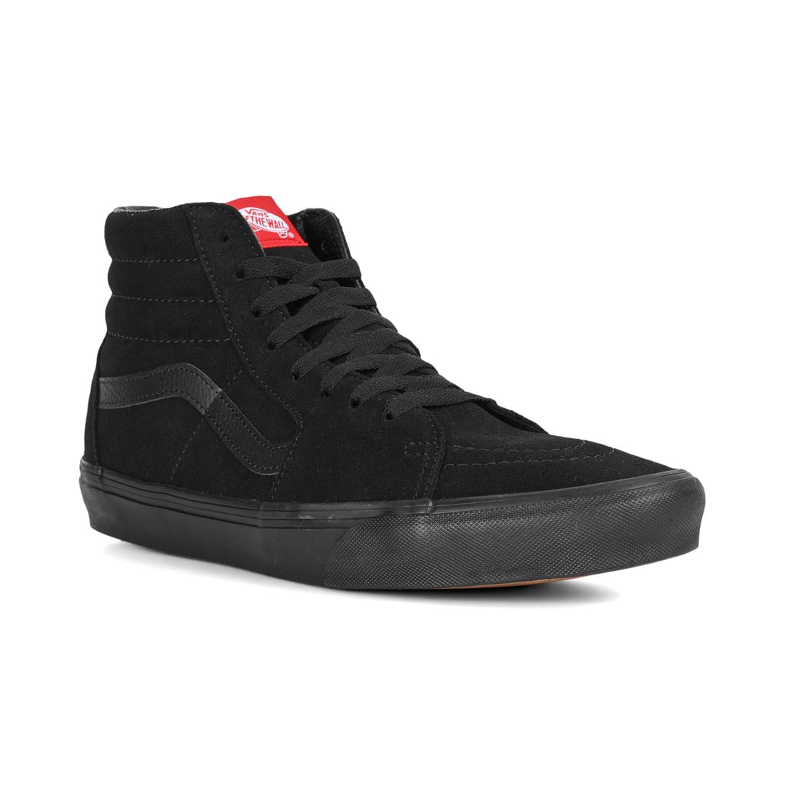 VANS SK8-HI BLACK BLACK SUEDE UNISEX TRAINERS