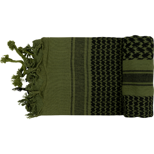 Army Shemagh Scarf Dark Khaki Green