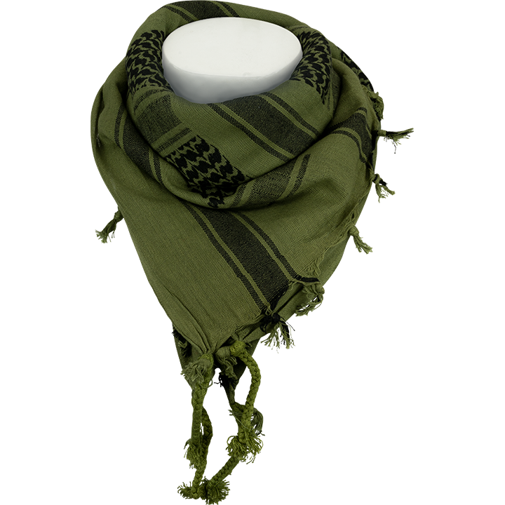 Army Shemagh Scarf Dark Khaki Green