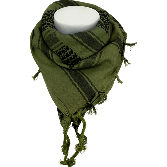 Army Shemagh Scarf Dark Khaki Green