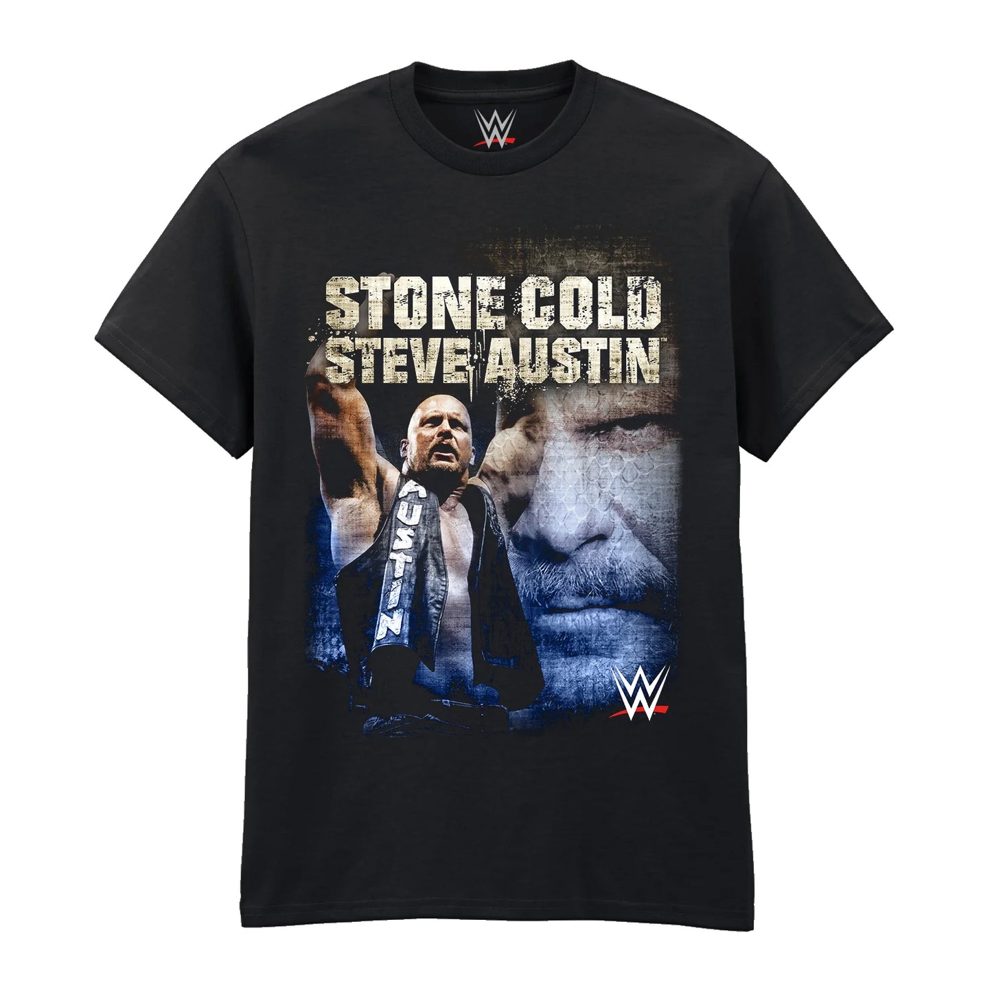 WWE STONE COLD STEVE AUSTIN PHOTO COMPILATION - T-SHIRT