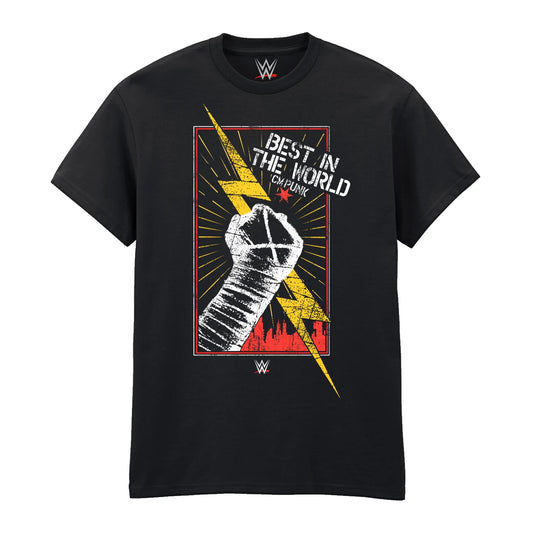 WWE CM PUNK - BOLT T-SHIRT