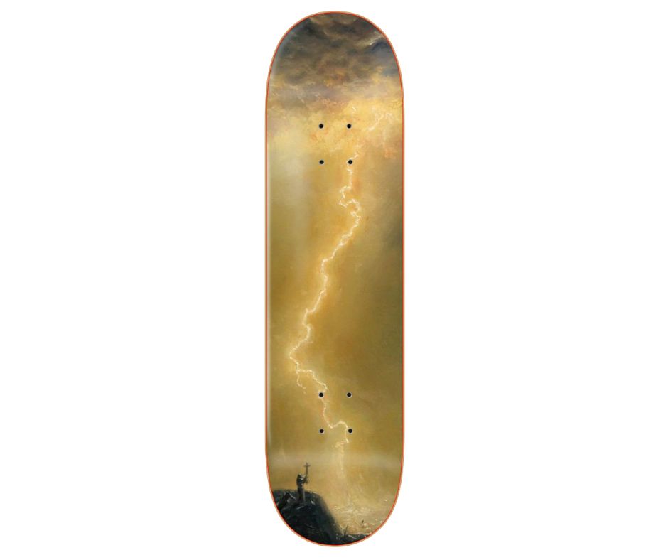 Zero Skateboard Deck Lewandowski III Kanaan Dern 8.375"