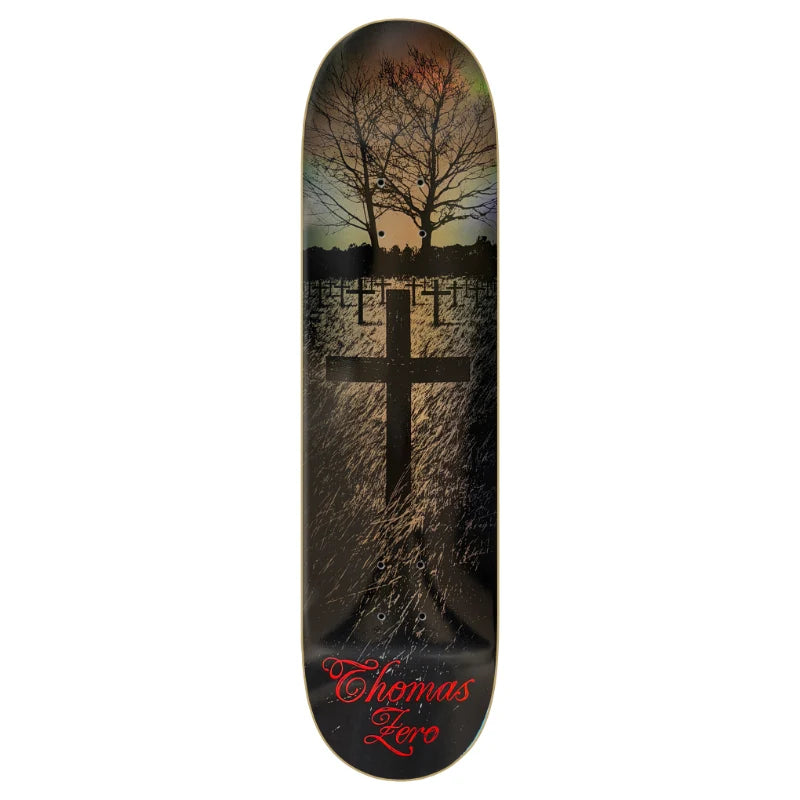 Zero Skateboard Deck Life and Death Jamie Thomas 8.25"