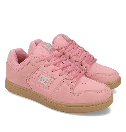 DC SHOES MANTECA 4 PINK GUM LADIES TRAINERS