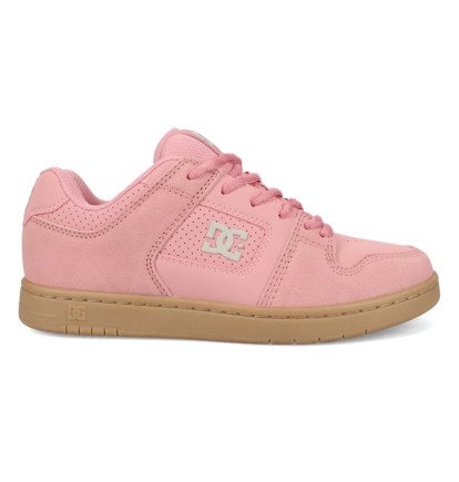 DC SHOES MANTECA 4 PINK GUM LADIES TRAINERS