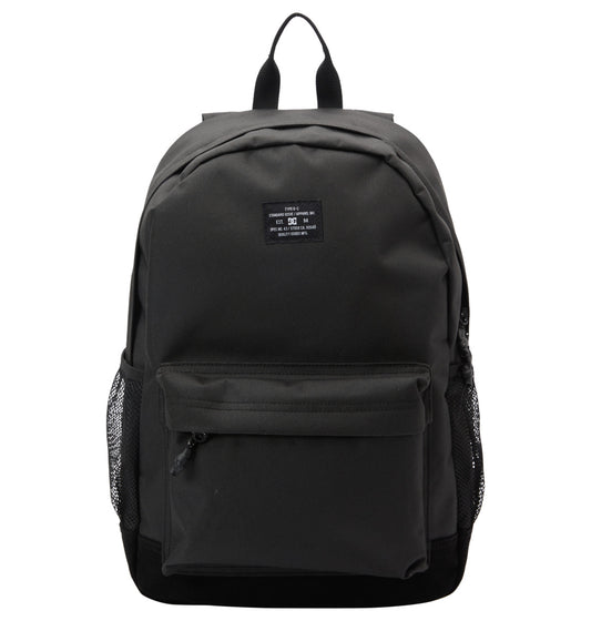 DC SHOES BACKSIDER CORE BLACK BACKPACK