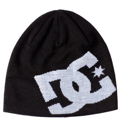 DC SHOES BIG STAR 2 BLACK BEANIE HAT