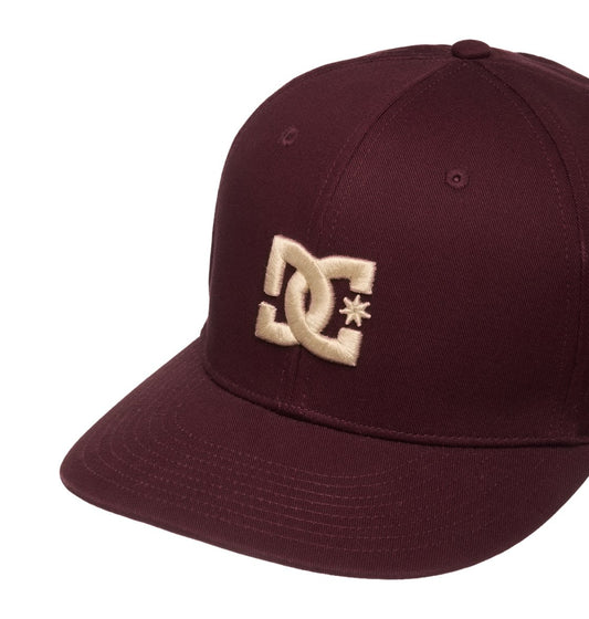 DC SHOES EMPIRE RED SNAPBACK CAP