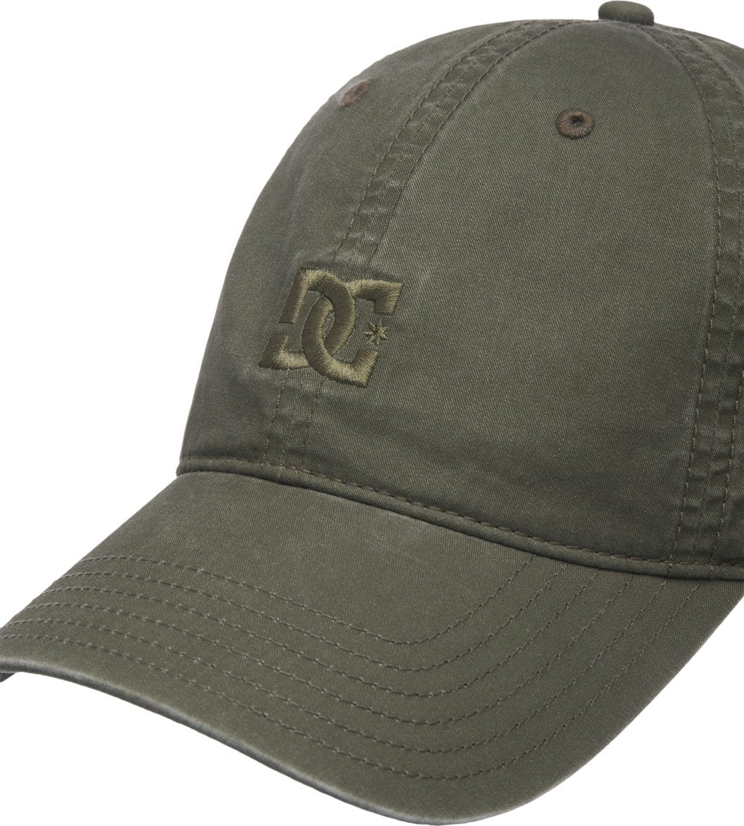 DC SHOES VINTAGE STRAPBACK CAP STAR BRONZE GREEN CAP