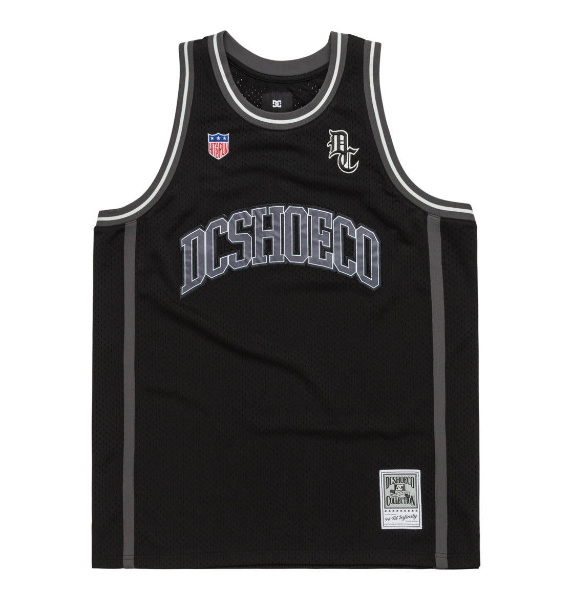 DC SHOES HOOPS BASKETBALL VEST TOP BLACK