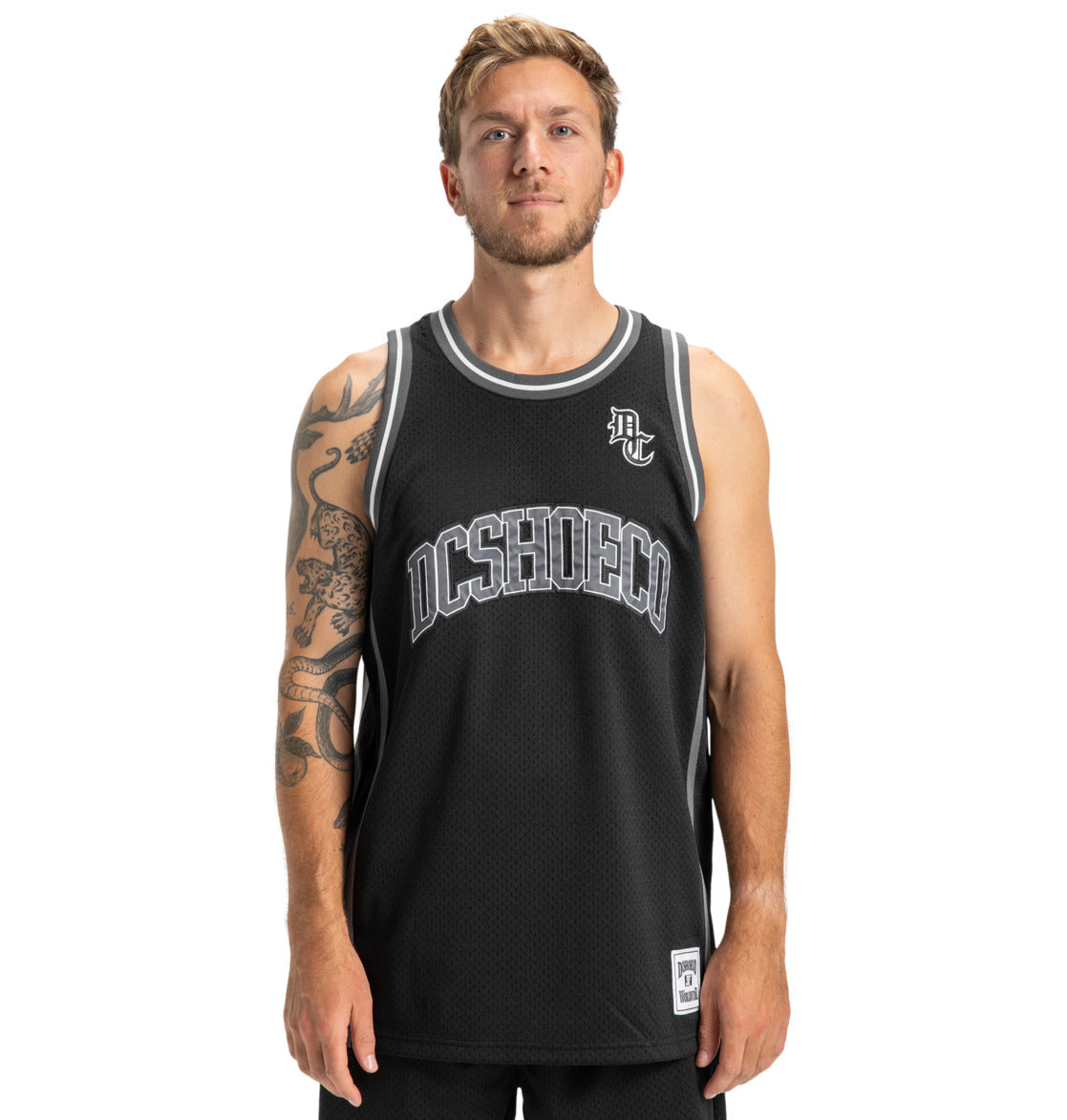 DC SHOES HOOPS BASKETBALL VEST TOP BLACK