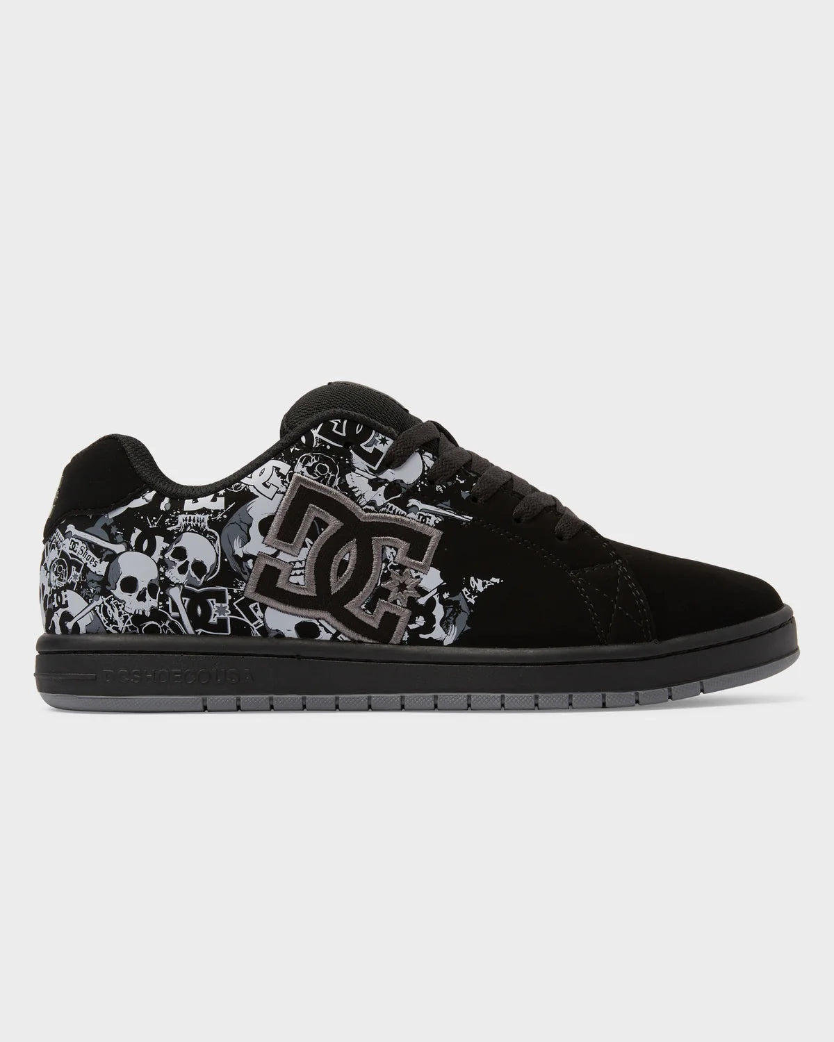 DC SHOES GAVELLER BLACK DK GREY TRAINERS