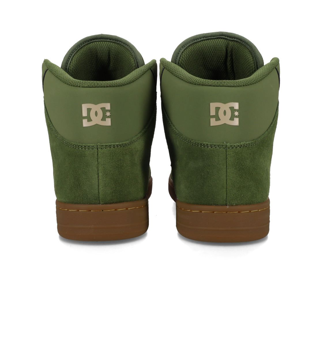 DC SHOES MANTECA 4 HI GREEN GUM TRAINERS