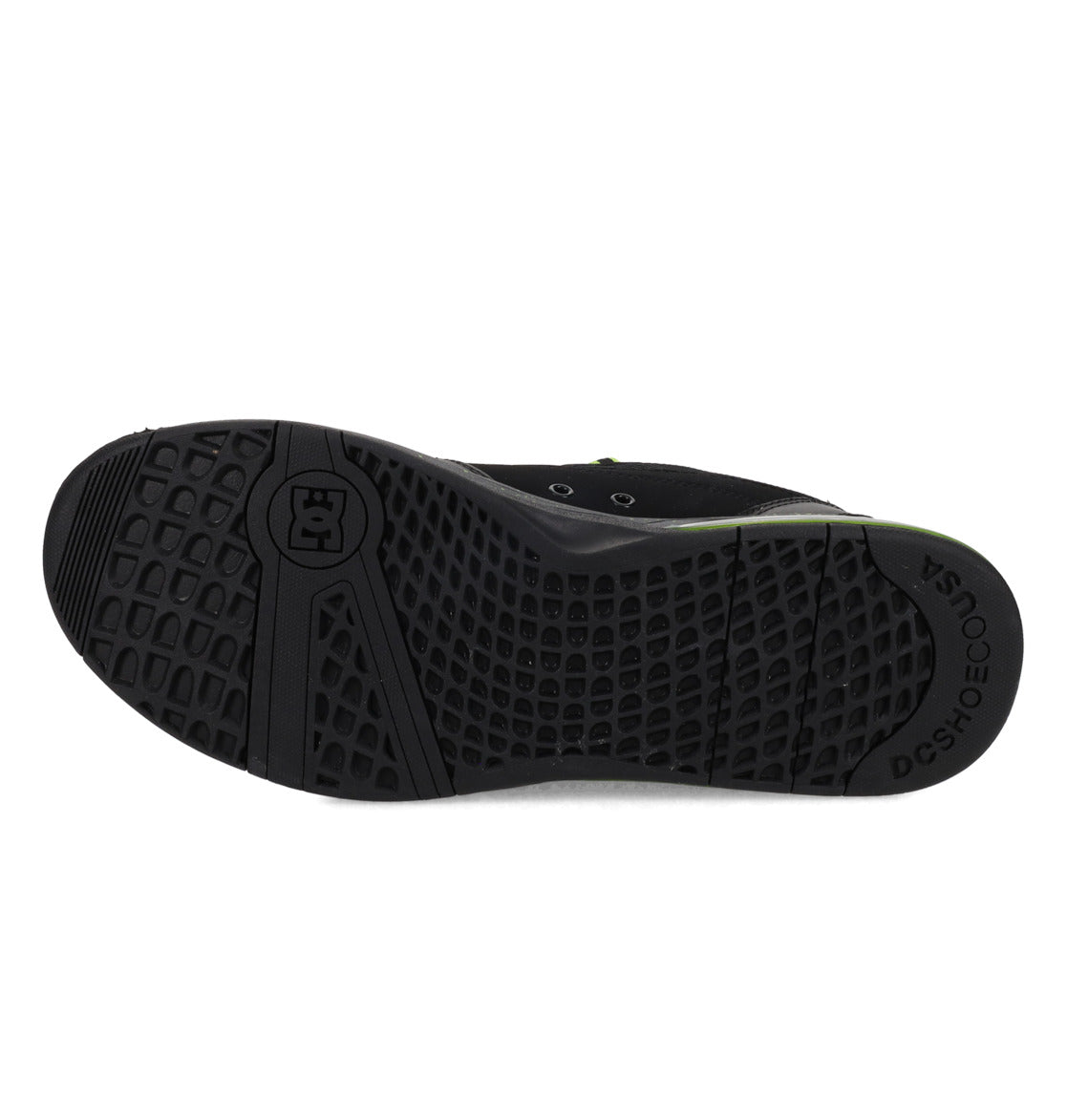 DC SHOES VERSATILE  LE BLACK LIME TRAINERS