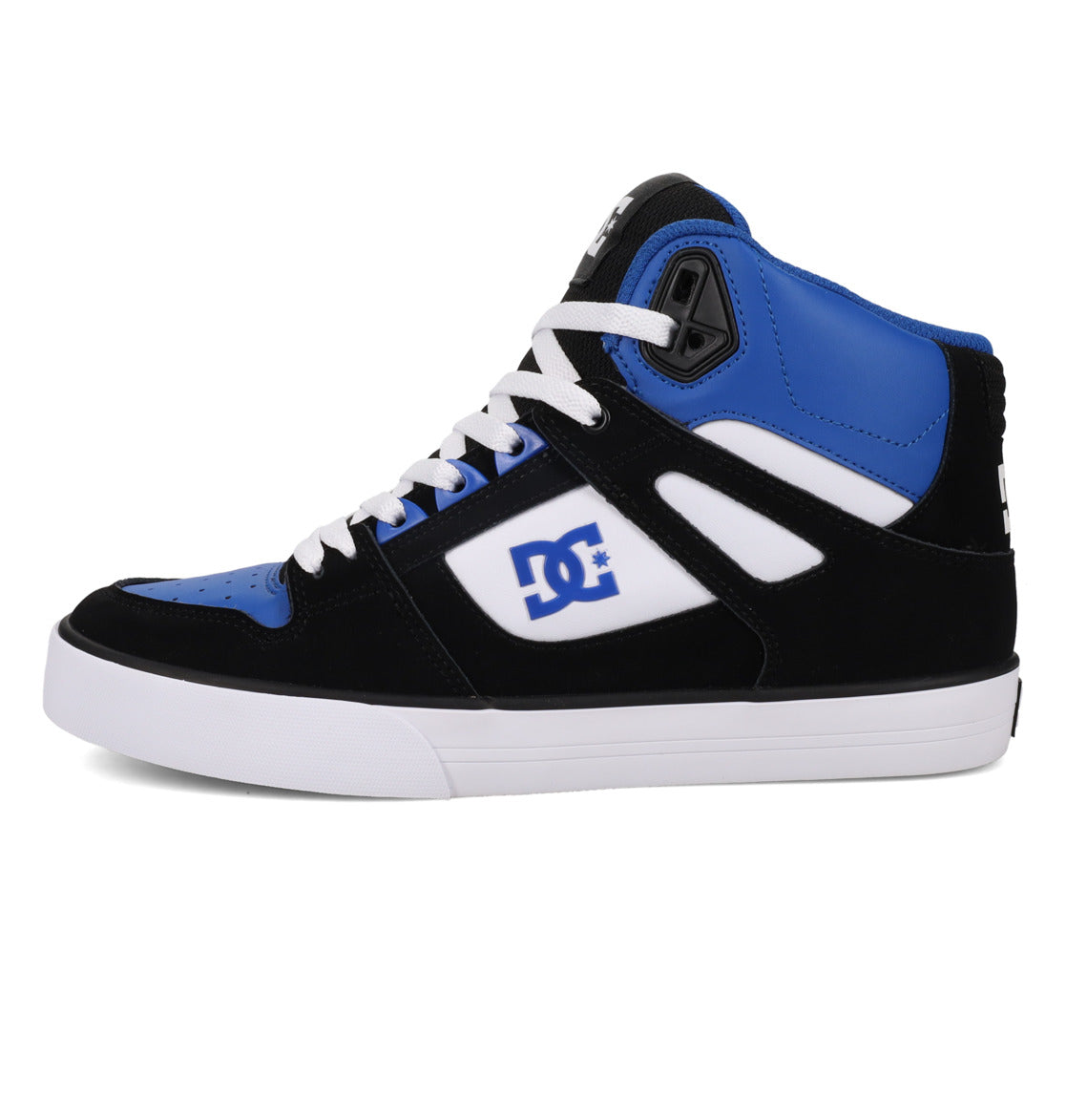 DC SHOES PURE HIGH TOP WC BLUE BLACK WHITE TRAINERS