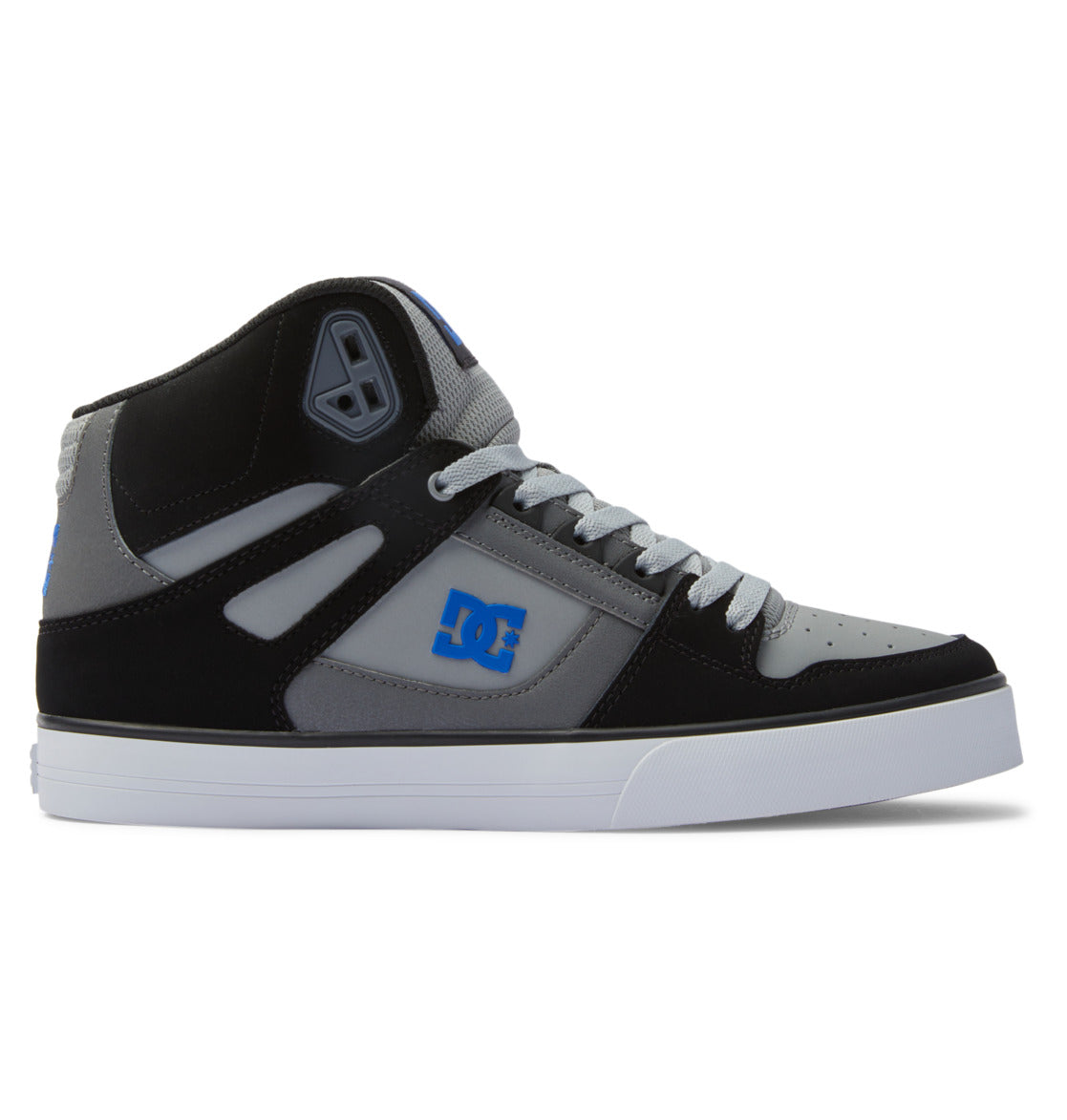 DC SHOES PURE HIGH TOP WC BLACK GREY BLUE TRAINERS