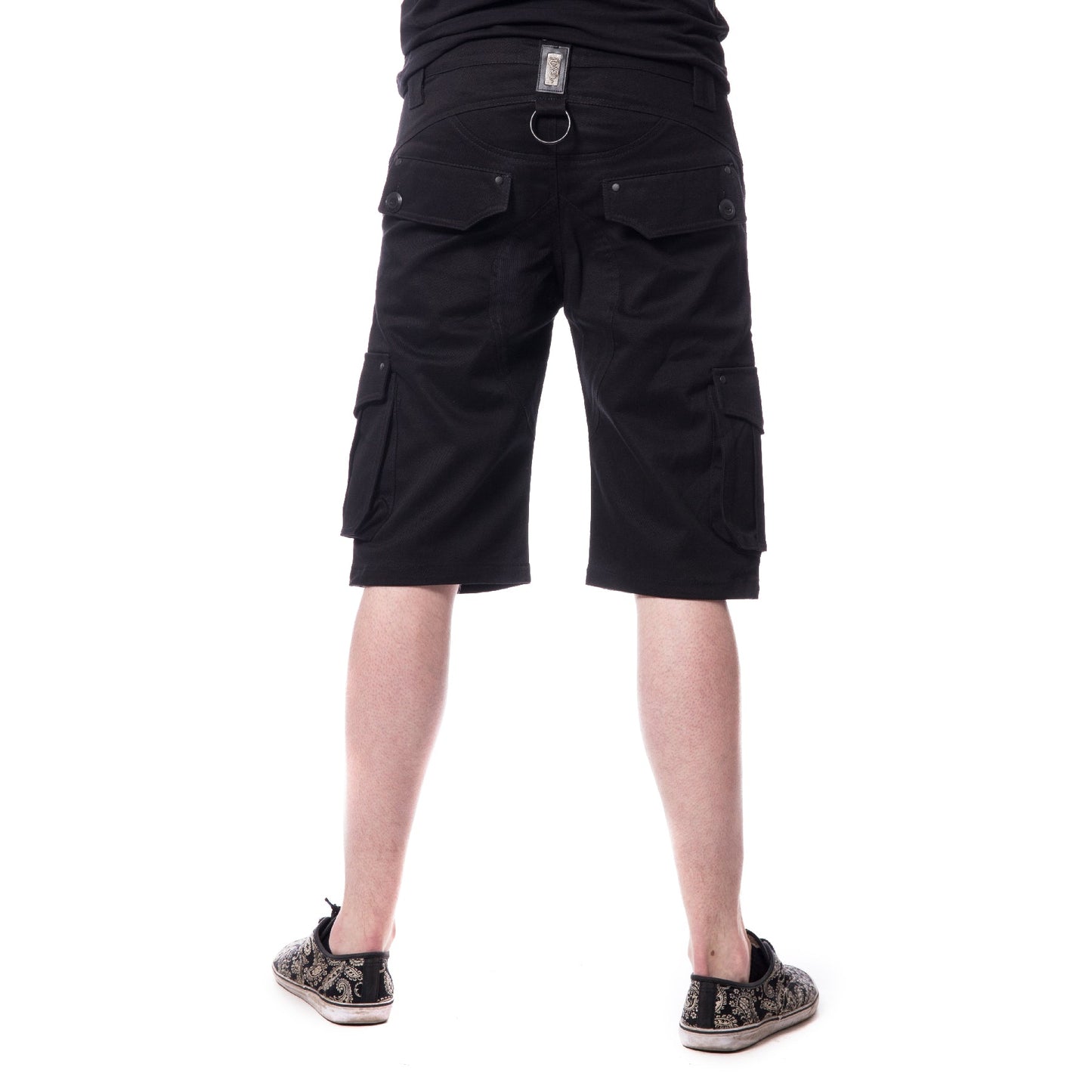 VIXXIN MENS ALERON SHORTS BLACK