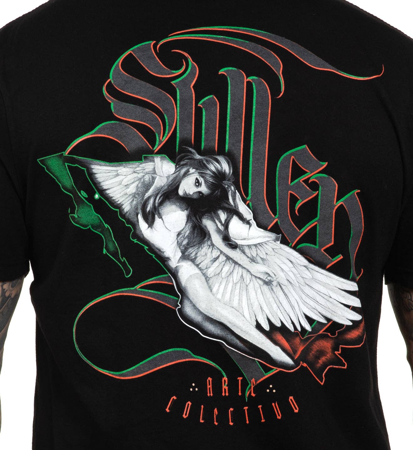 SULLEN CLOTHING ANGEL BLACK PREMIUM T-SHIRT (M)