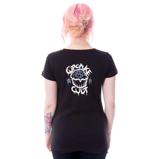 CUPCAKE CREEPY CUTE T SHIRT LADIES