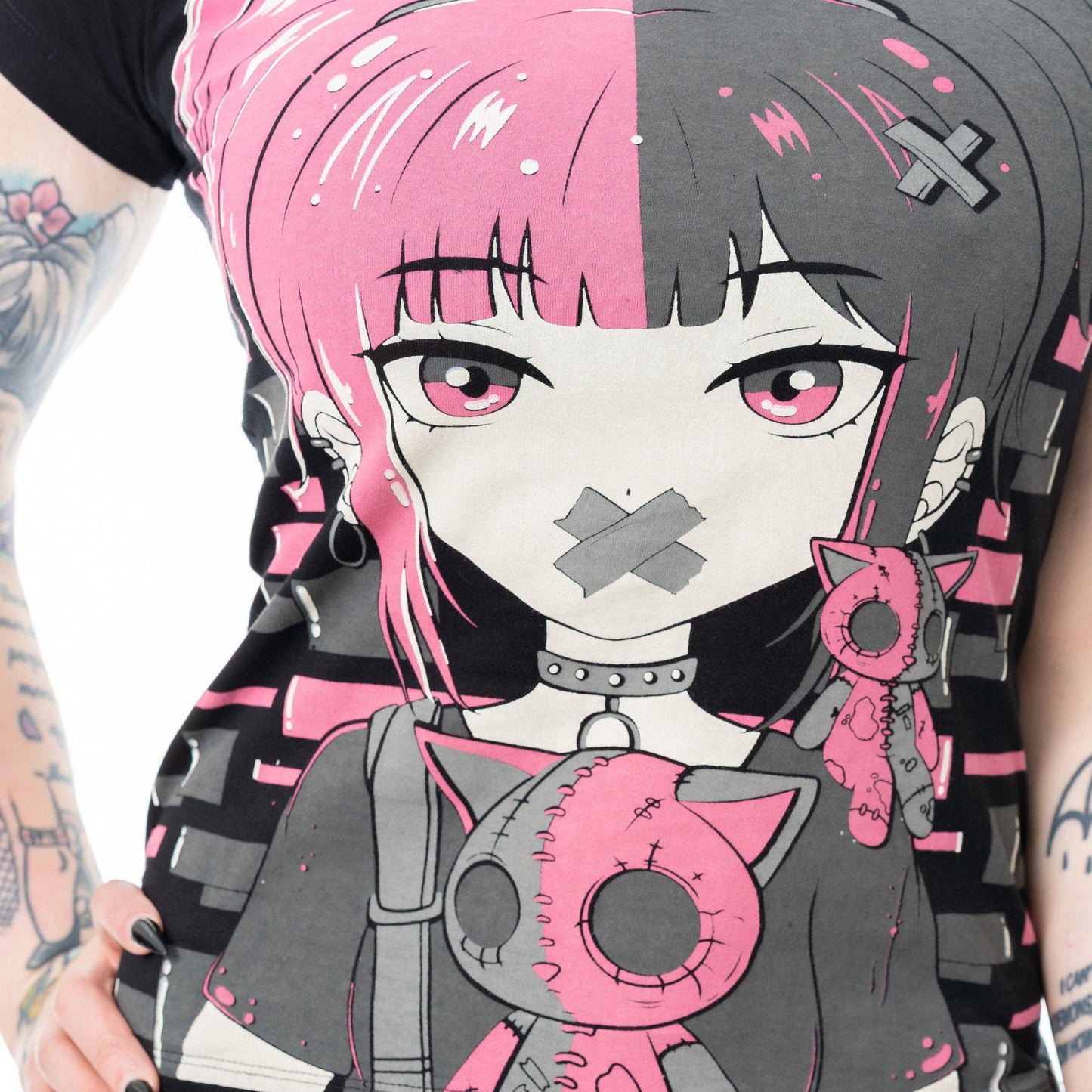 CUPCAKE CUTE GOTH T SHIRT LADIES