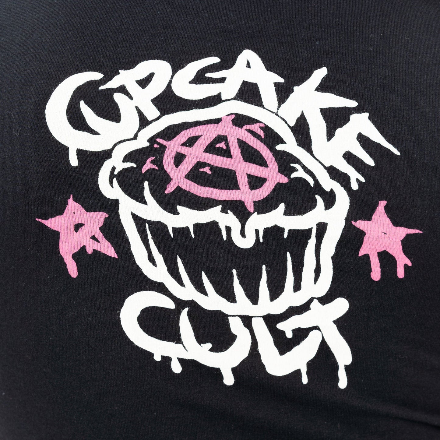 CUPCAKE CUTE GOTH T SHIRT LADIES