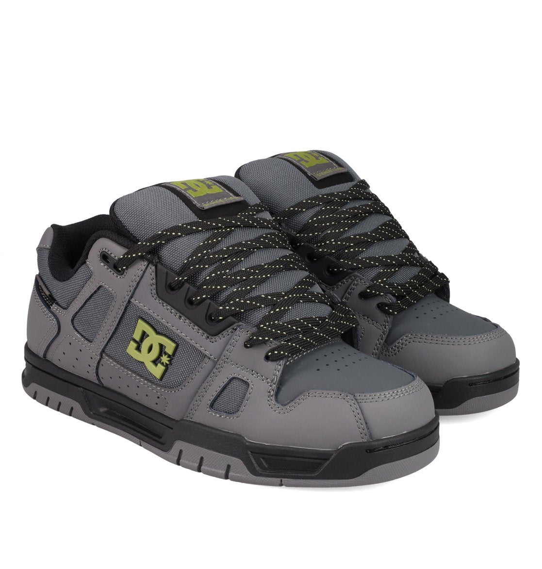 DC SHOES STAG WNT GREY BLACK TRAINERS
