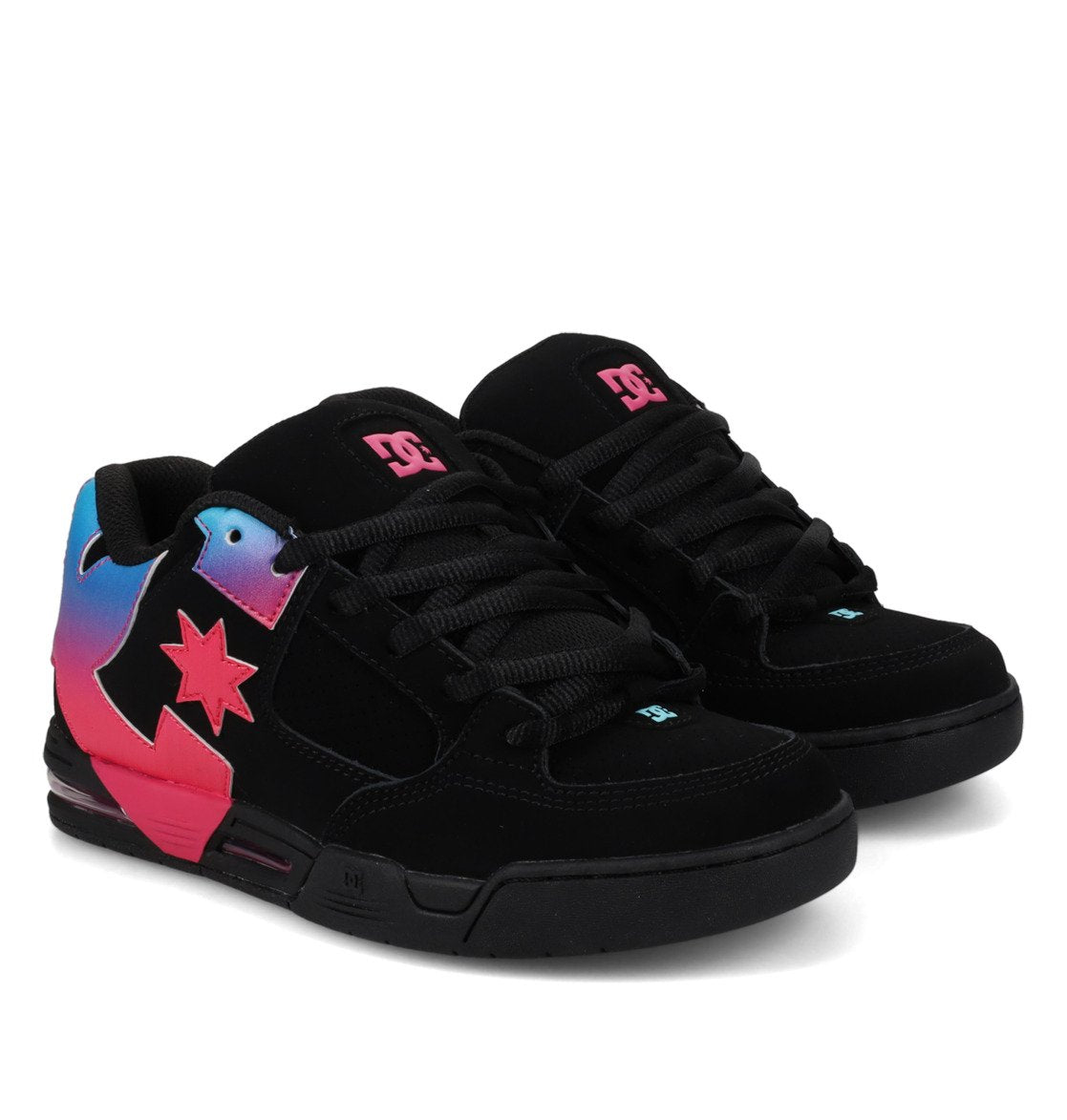 DC SHOES COMMAND BLACK MULTI WOMEN'S TRAINERS