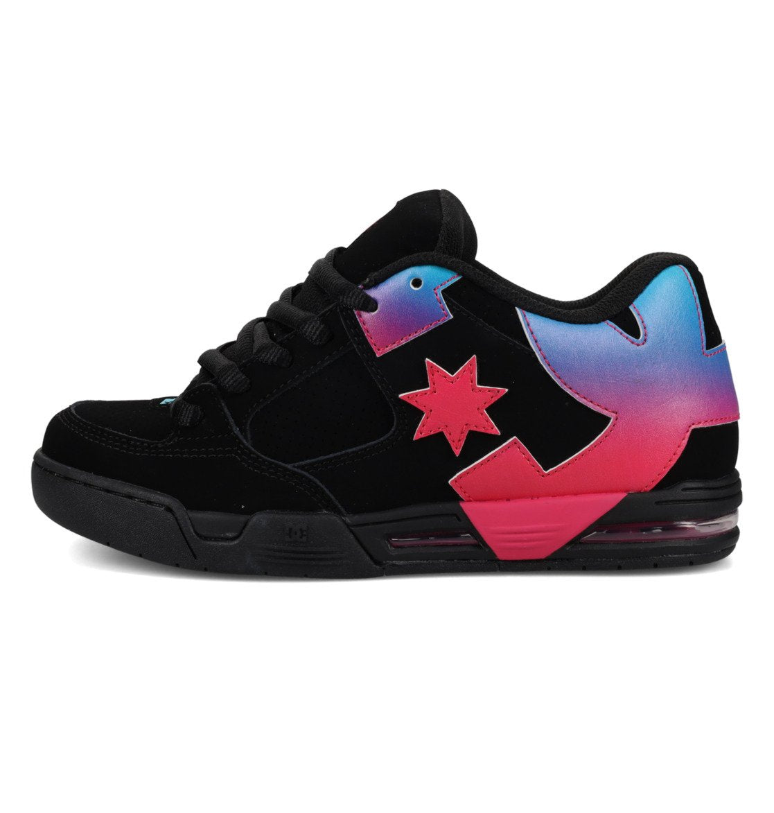 DC SHOES COMMAND BLACK MULTI WOMEN'S TRAINERS