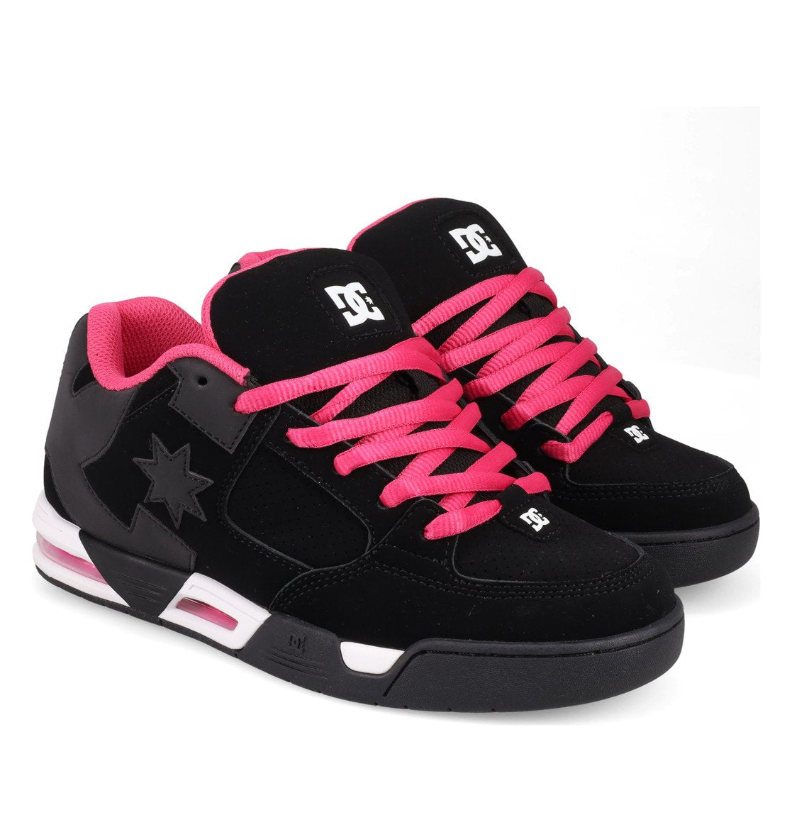 DC SHOES COMMAND BLACK BLACK PINK WOMEN'S TRAINERS