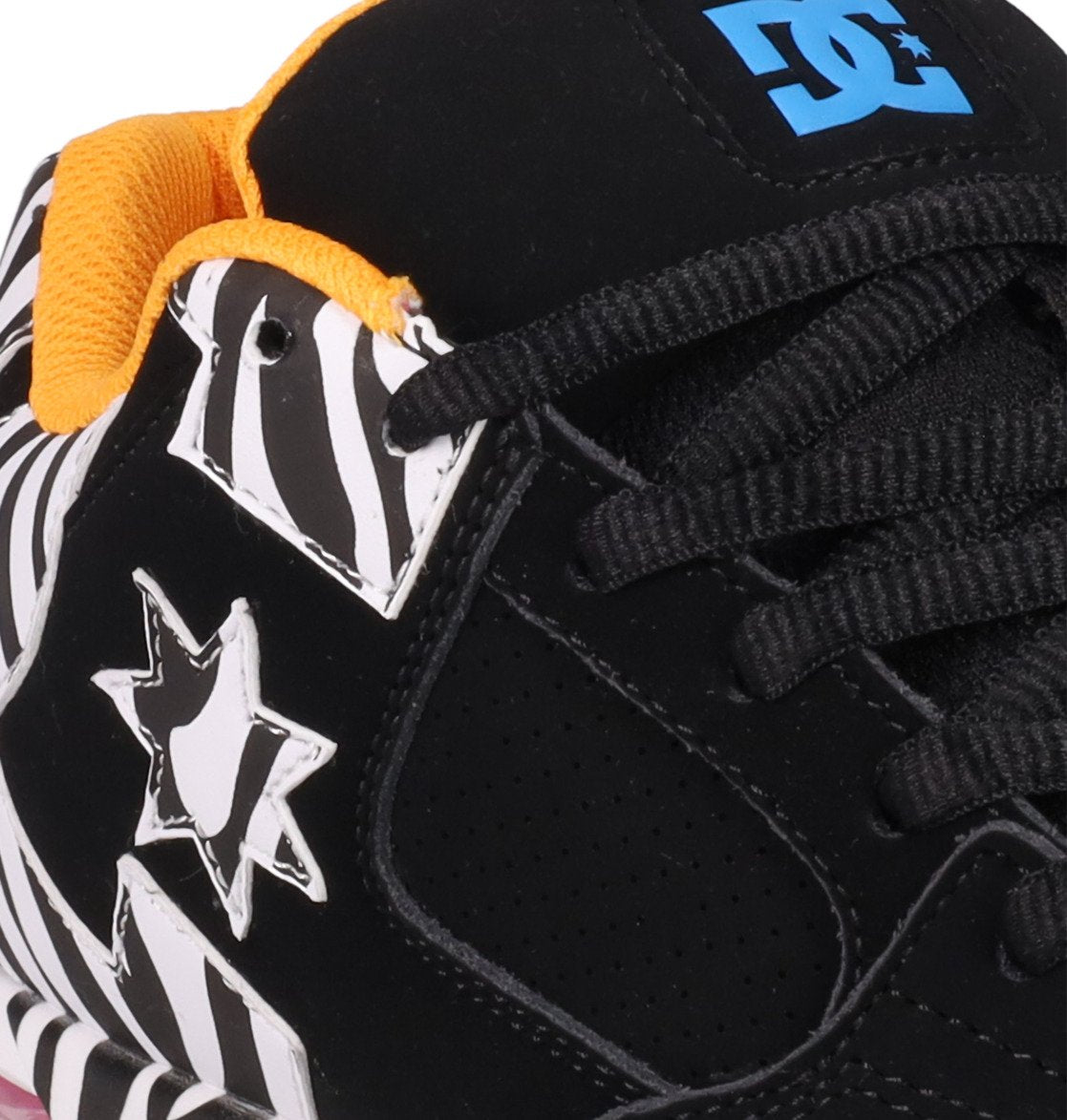 DC SHOES COMMAND BLACK WHITE MULTI WOMEN'S TRAINERS